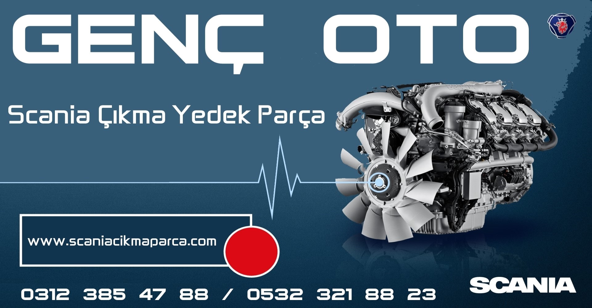 Scania çıkma yedek parça